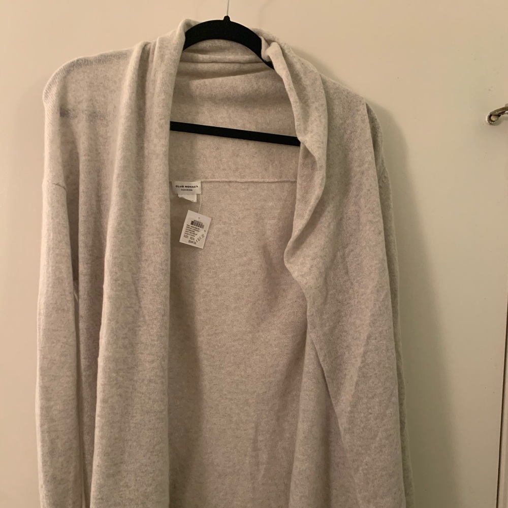 Cashmere Christina Cardigan Club Monaco Size Small